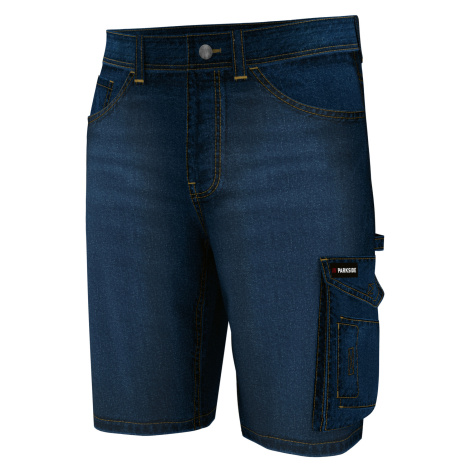 Parkside® Pánské džínové pracovní kraťasy (modrá, 50)