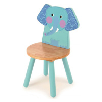 Tidlo dřevěná židle Animal slon