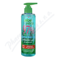 VIVAPHARM Aloe Vera 97% chladivý gel po opal.250ml