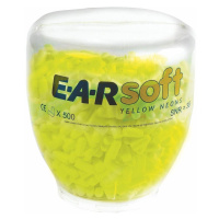 Zátky do uší 3M E-A-R SOFT doplňující nádoba 500 ks