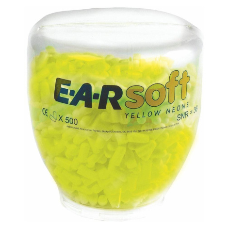 Zátky do uší 3M E-A-R SOFT doplňující nádoba 500 ks