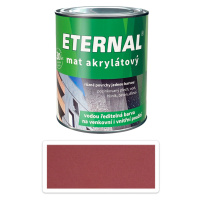 ETERNAL Mat akrylátový - vodou ředitelná barva 0.7 l Červenohnědá 07