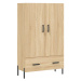 vidaXL Skříň highboard dub sonoma 69,5 x 31 x 115 cm kompozitní dřevo