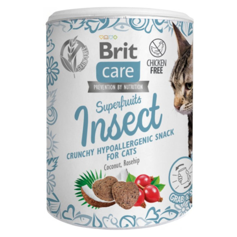 Brit Care Cat Snack Superfruits Insect 100g