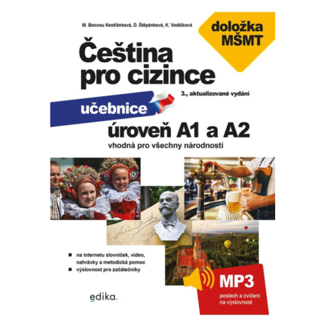 Čeština pro cizince A1 a A2 Edika