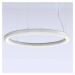 Marchetti LED závěsné svítidlo Materica spodní Ø 90 cm bílé