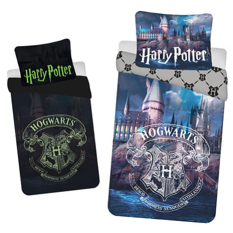 Povlečení Harry Potter - Bradavice, svítící ve tmě Jerry Fabrics