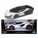 Bburago top lamborghini sián fkp 37 white/black, 1:18