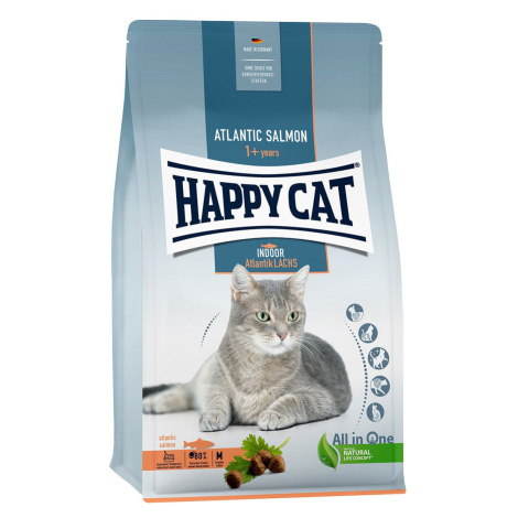 Happy Cat Indoor Adult atlantický losos 4 kg