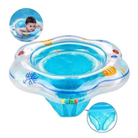 Plavací kruh pro miminka - modrá