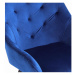 HALMAR Jídelní židle K487 tmavě modrá