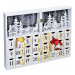 Solight LED adventní kalendář - kniha, 8x LED, 40x30cm, 2x AAA 1V244