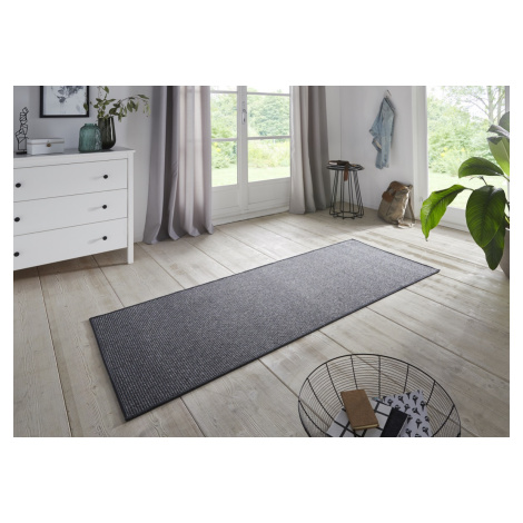 Kusový koberec 104435 Anthracite 67x300 cm Hanse Home