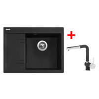 Sinks RIM 650 P Granblack + Mix 3 P GR