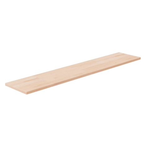 vidaXL Policová deska 100 x 20 x 1,5 cm masivní dubové dřevo bez úprav