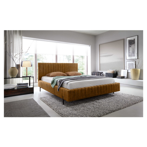 Artelta Manželská postel PLISSA | 180 x 200 cm Farebné prevedenie PLISSA: Relax 45