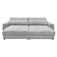 MID.YOU POHOVKA BIG SOFA, textil, kompozitní dřevo, světle šedá