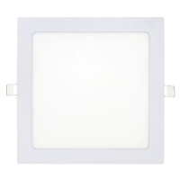 LED Podhledové svítidlo SQUARE LED/18W/230V 6500K 22x22 cm bílá