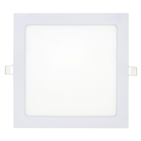 LED Podhledové svítidlo SQUARE LED/18W/230V 6500K 22x22 cm bílá Donoci