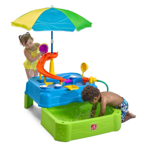 STEP2 Vodní stůl se skluzavkou a deštníkem + bazén