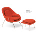 Vitra designové miniatury Womb Chair & Ottoman