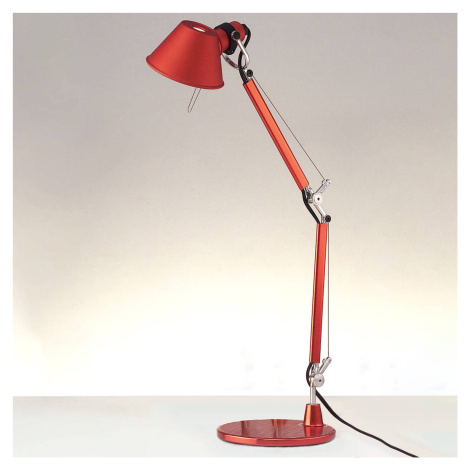 Artemide Artemide Tolomeo Micro stolní lampa, červená
