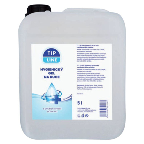Tip Line Antibakteriální hygienecký gel 5 Litrů