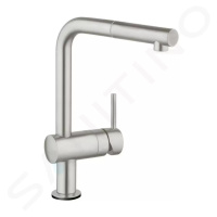 Grohe 31360DC1 - Elektronická páková dřezová baterie, supersteel