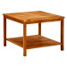 SHUMEE Konferenční stolek 60 × 60 × 45 cm masivní akáciové dřevo, 316403