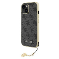 Pouzdro pro iPhone 15 Kolekce kouzel Guess GUHCP15SGF4GGR 4G