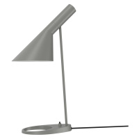 Louis Poulsen Designová stolní lampa Louis Poulsen AJ šedá