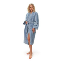 Interkontakt Dámský župan kimono Fog Blue L