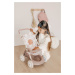 Kočárek sportovní s textilním potahem Pushchair Natur D'Amour Baby Nurse Smoby pro 42 cm panenku