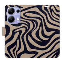 iSaprio Flip pouzdro Zebra Black 02 pro Xiaomi Redmi Note 13 Pro