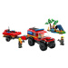 LEGO® City 60412 Hasičský vůz 4x4 a záchranný člun