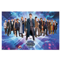 Plakát, Obraz - Doctor Who - 60th Anniversary, (91.5 x 61 cm)