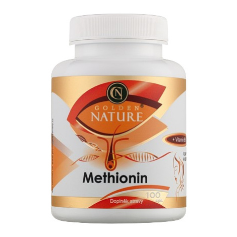 GOLDEN NATURE Nature Methionin+Vitamin B6 100 kapslí