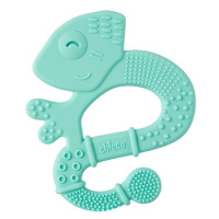 CHICCO - Kousátko silikonové Super Soft Chameleon modrý 2m+