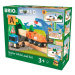 Brio World 33878 Vláčkodráha startovací souprava nákladní vlak