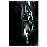 Umělecký tisk Batman - Superpower, (26.7 x 40 cm)
