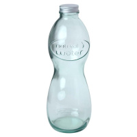 Skleněná láhev z recyklovaného skla Ego Dekor Corazon, 1 l