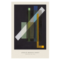 Obrazová reprodukce Construction (Original Bauhaus in Black, 1924) - Laszlo / László Maholy-Nagy