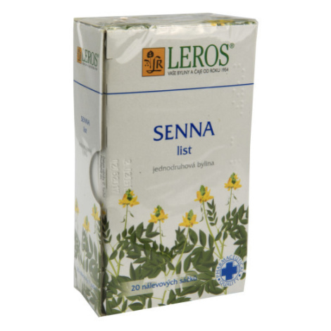 LIST SENNY léčivý čaj 20X1G III Leros