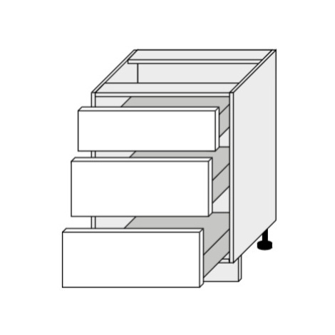 ArtExt Kuchyňská skříňka spodní MALMO | D3M 60 Barva korpusu: Grey