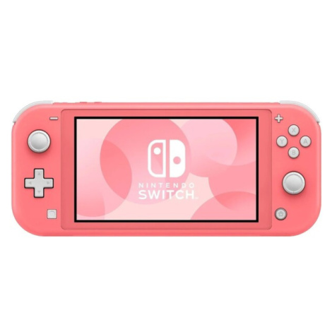 Nintendo Switch Lite konzole růžová + ACNH + NSO 12 měsíce