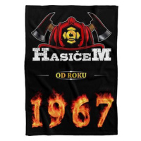 IMPAR Fleecová deka Hasičem od roku - 1967