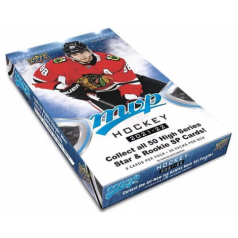 2021-22 NHL Upper Deck MVP Hobby box - hokejové karty