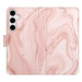 iSaprio flip pouzdro RoseGold Marble pro Samsung Galaxy S24+