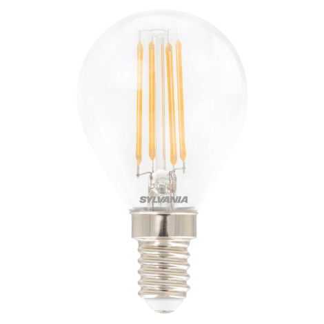 Sylvania LED kapka E14 ToLEDo 4,5 W 827 čirá stmívatelná