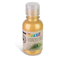 Barva na textil PRIMO, 125 ml - metalická - zlatá